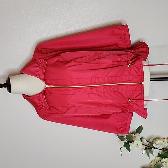 NEW Zenergy Chicos Jacket Lightweight Wind breaker Gelato Pink Barbiecore Spring - Picture 3 of 14